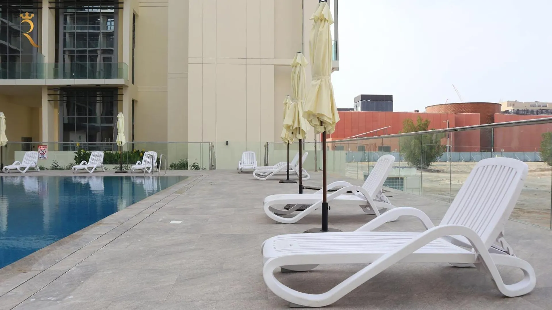 Premium Transit Escape 2Br Oasis Delight In Masdar City Abu Dabi 0*,